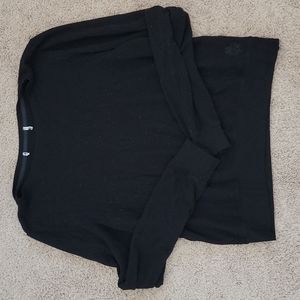 Wildfox Baggy Beach Jumper in Black. Large